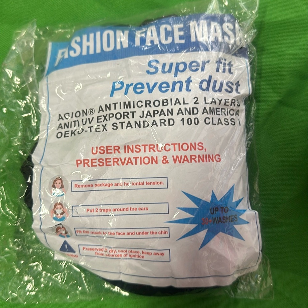 10 pack fashion face mask